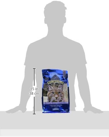 Blue Buffalo Wilderness Natural Adult Dry Cat Food Indoor Cats, High-Protein & Grain-Free, Chicken, 5-lb. Bag - Image 3