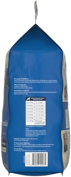 Blue Buffalo Life Protection Formula Adult Dry Dog Food, Helps Build and Maintain Strong Muscles, Made with Natural Ingredients, Chicken & Brown Rice Recipe, 5-lb. Bag - Image 4