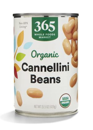 365 by Whole Foods Market, Organic Cannellini Beans, 15.5 Ounce