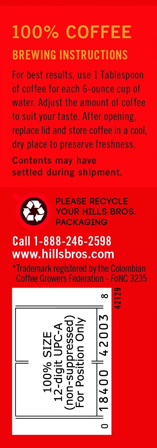 Hills Bros Donut Shop Ground Coffee, Dark Roast, 24 Oz. Can - Slightly Sweet, Smooth Coffee Taste - Image 2