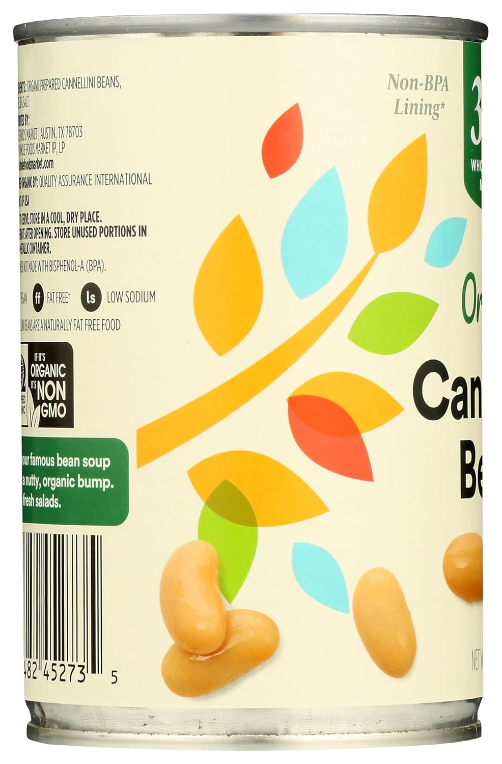 365 by Whole Foods Market, Organic Cannellini Beans, 15.5 Ounce - Image 4