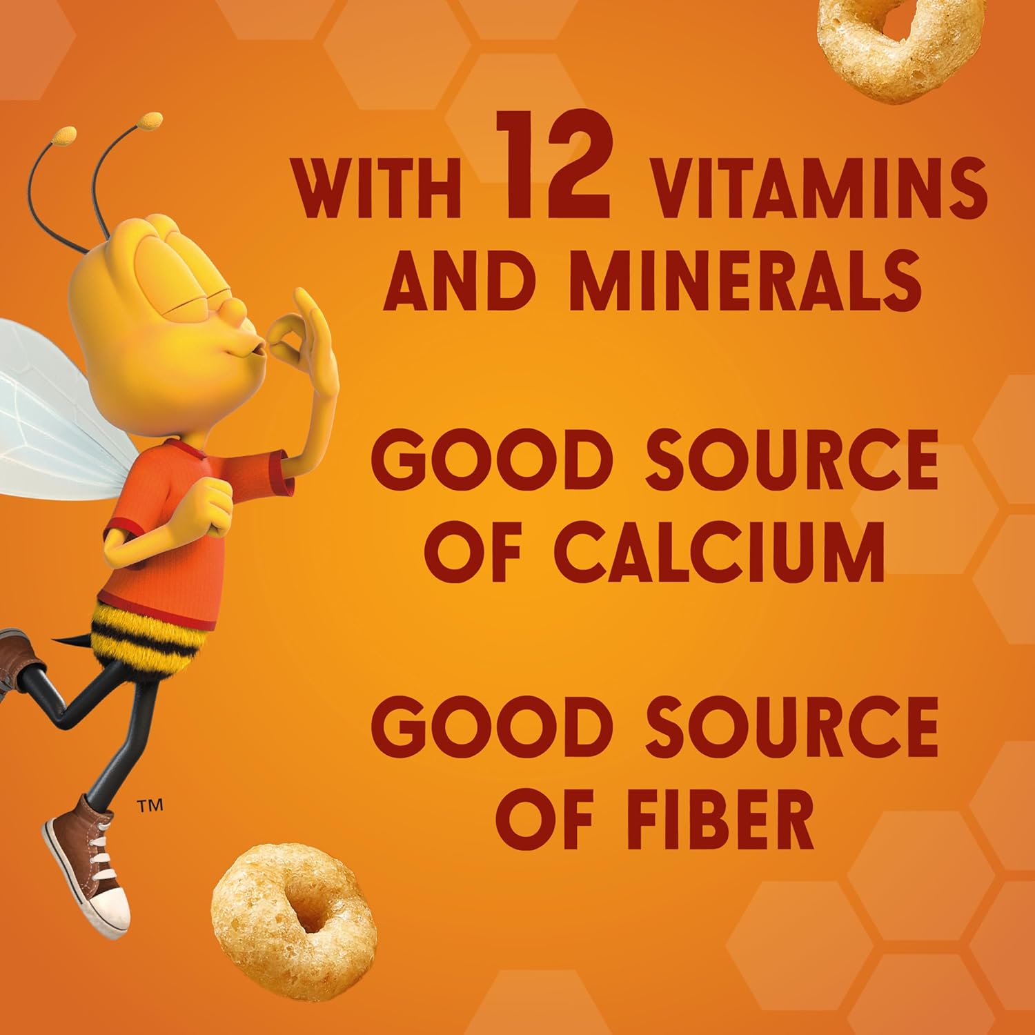 Honey Nut Cheerios, Heart Healthy Gluten Free Breakfast Cereal with Whole Grain Oats, Giant Size, 27.2 oz - Image 7