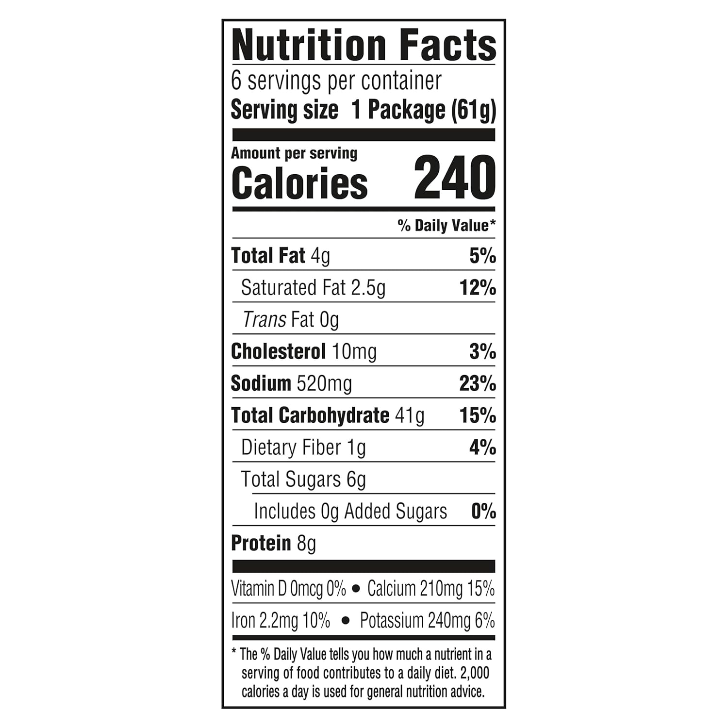 Kraft Easy Mac Original Mac & Cheese Macaroni and Cheese Dinner, 6 ct Packet - Image 7