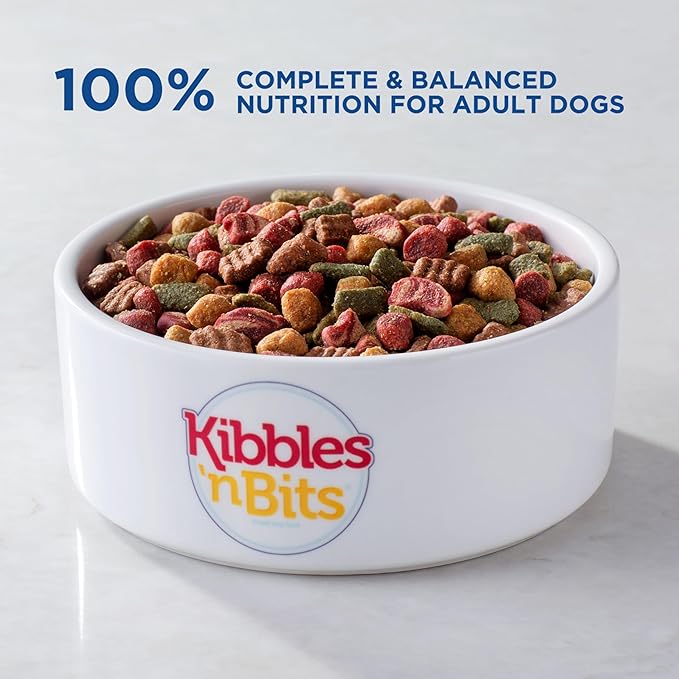Kibbles 'n Bits Bistro Oven Roasted Beef, Spring Vegetable & Apple Flavors Dry Dog Food, 45 lb. Bag - Image 4