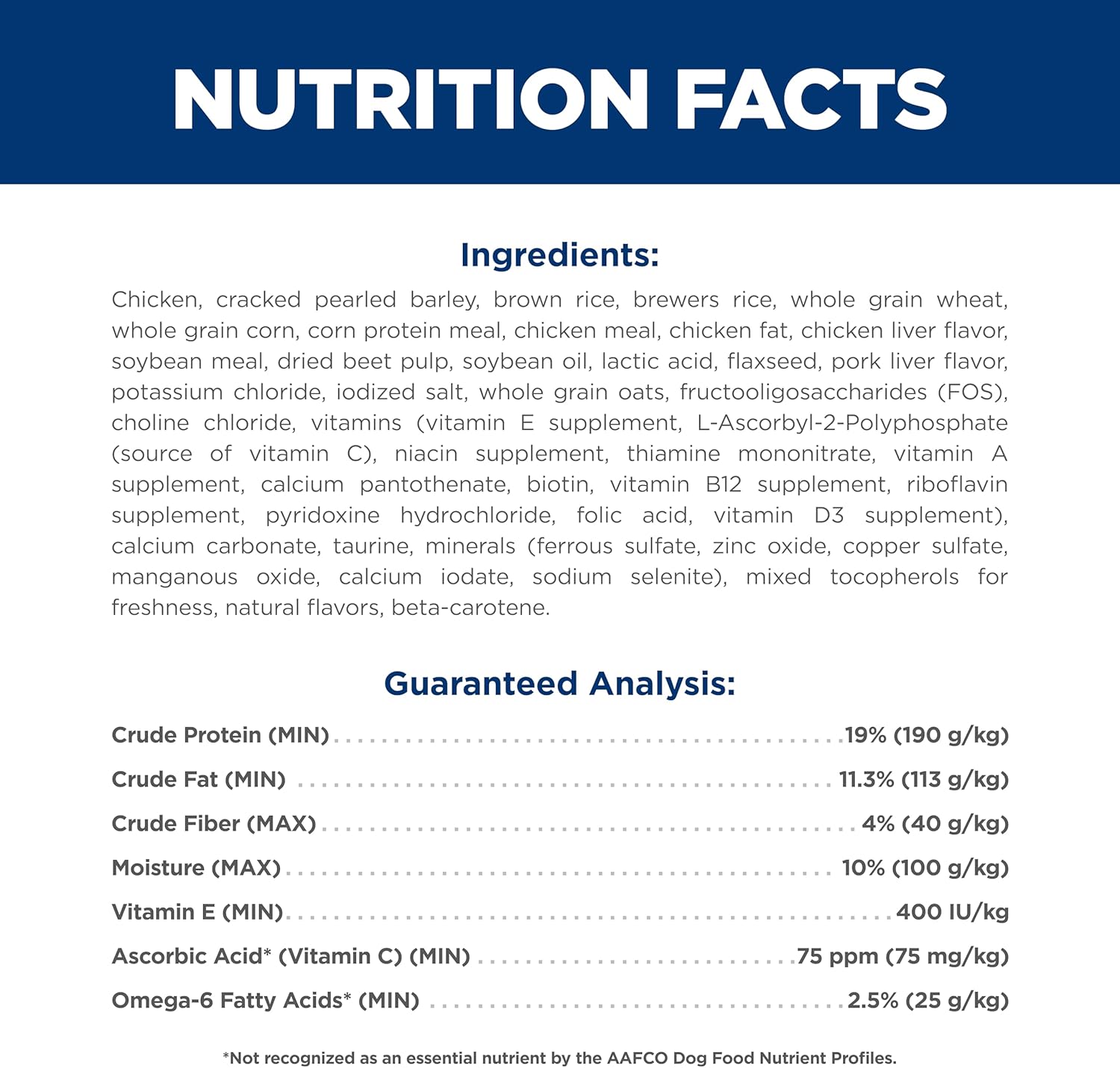 Hill's Science Diet Adult 1-6, Adult 1-6 Premium Nutrition, Small Kibble, Dry Dog Food, Chicken & Barley, 15 lb Bag - Image 5